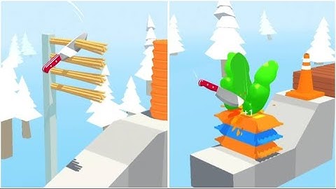 Slice It All! - Gameplay (91, 92, 93, 94, 95) Very satisfying and relaxing ASMR slicing game