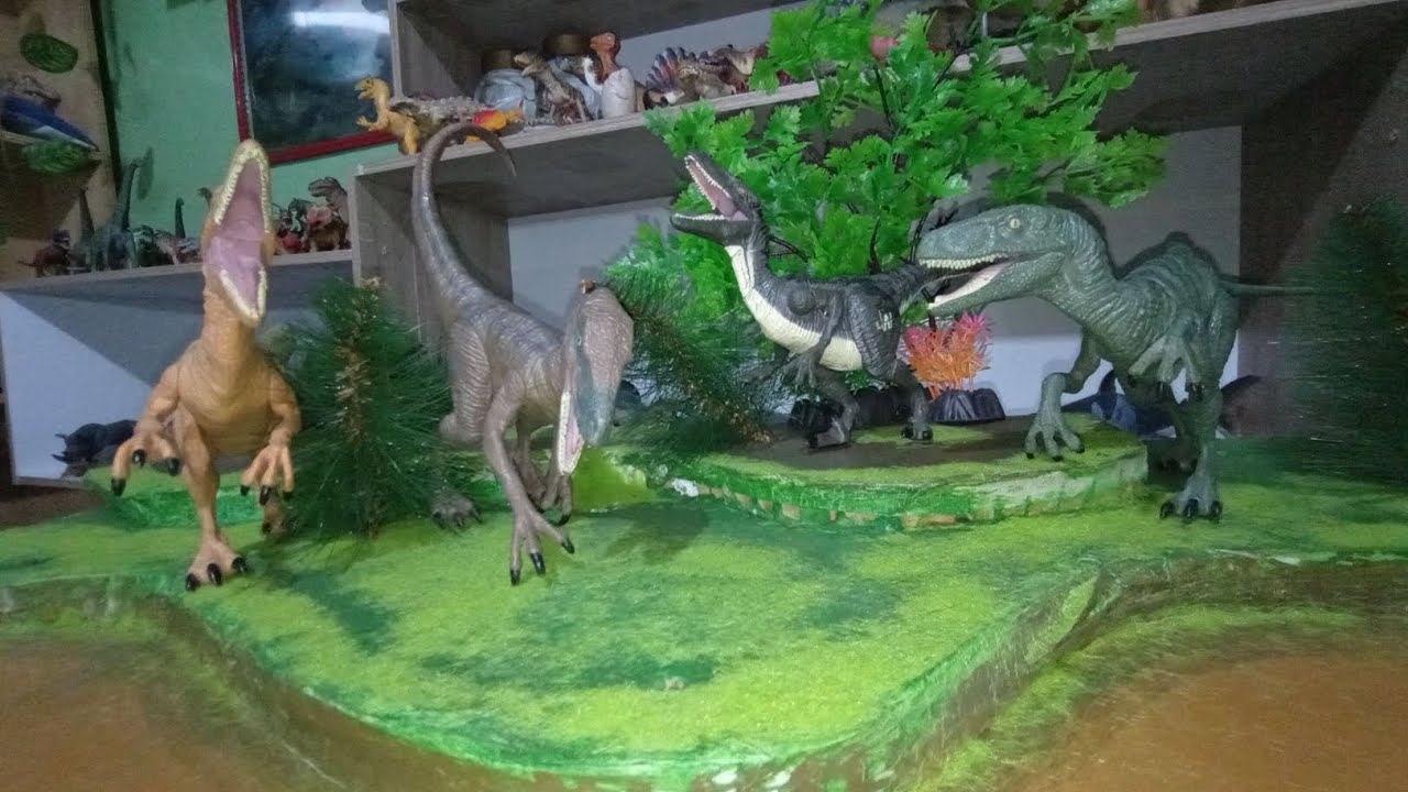 revisión de figuras raptor Hasbro - YouTube