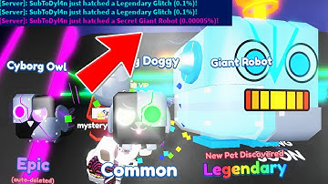 I HATCHED THE NEW ✨GIANT ROBOT SECRET ON CAMERA IN MINING SIM 2