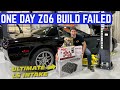 Building The HOLY GRAIL Corvette In ONE DAY Backfired