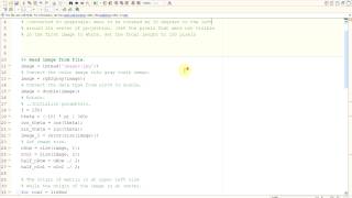 Rotation of a image about the centre in Matlab