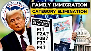Trumps Plan To End Chain Migration F1, F3, F4 Visas At Risk