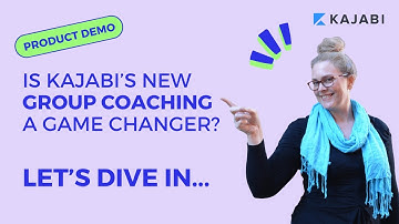 Kajabi Group Coaching - Walkthrough and Demo of this new feature: Everything You Need to Know
