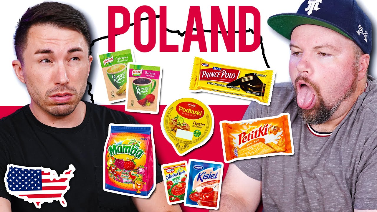 American Guys Try Weird Polish Food for the First Time