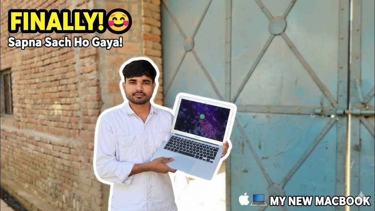 Part 38 finally MacBook leli hai ✨️