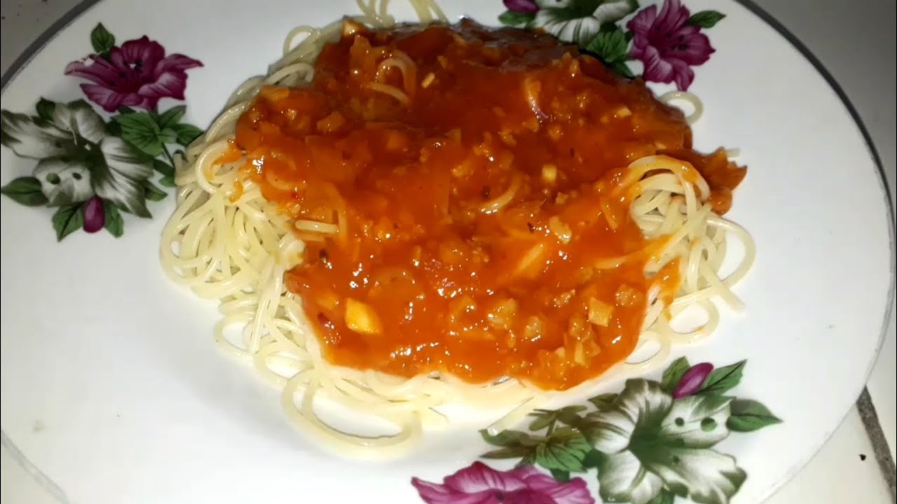 cara memasak spaghetti la fonte YouTube