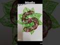 S letter art #trend #ytshorts #shorts #subscribe #shortsdrawing #satisfying #letterart #leafart