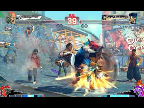 Ultra Street Fighter IV battle: Dhalsim vs M. Bison