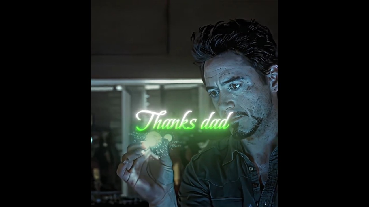 "You Are My Greatest Creation" – Tony & Howard Stark | Ironman Edit | blackbear-idfc 