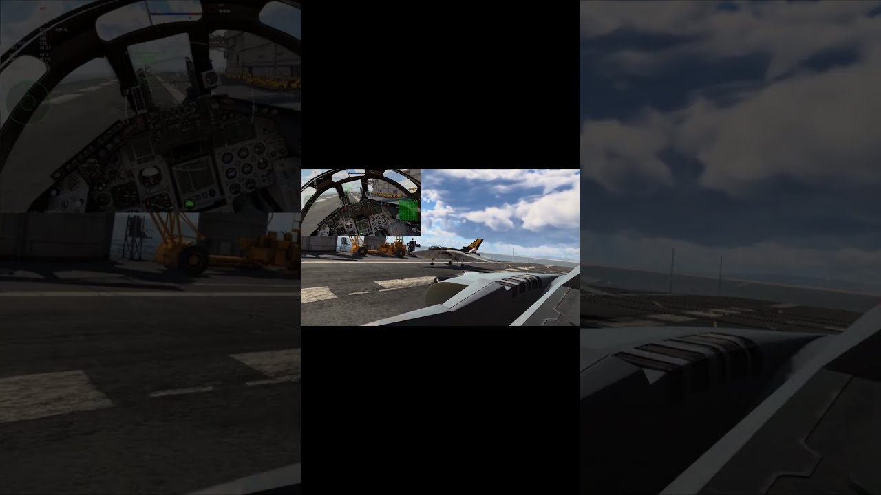 Rascals Of The Sky War Thunder Carrier Landing Duel Perspective