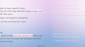Resolving Error when initializing Solr core: Error loading class 