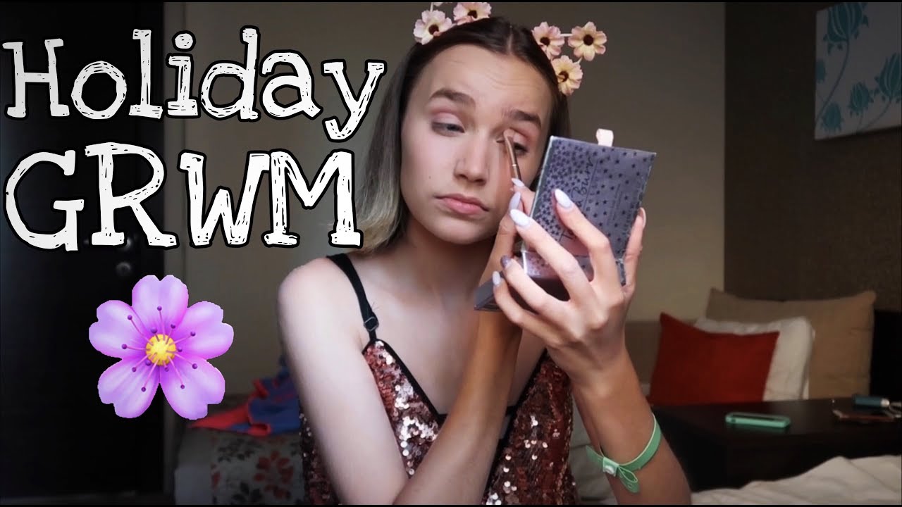 Get ready with me!! Holiday edition - YouTube