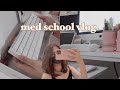 med school vlog 🫀 cardiology rotation, keyboard unboxing, new haircut / kristine abraham