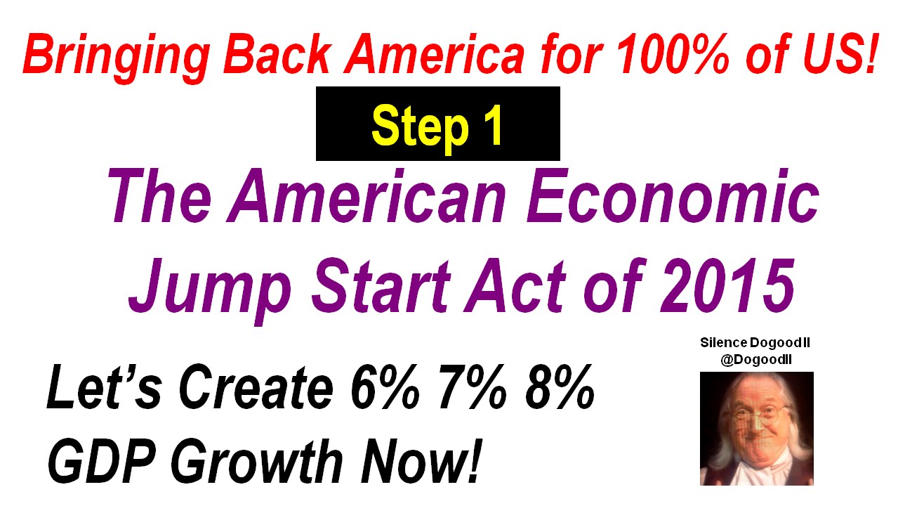 STEP 1 The American Economic Jump Start Act of 2015 YouTube