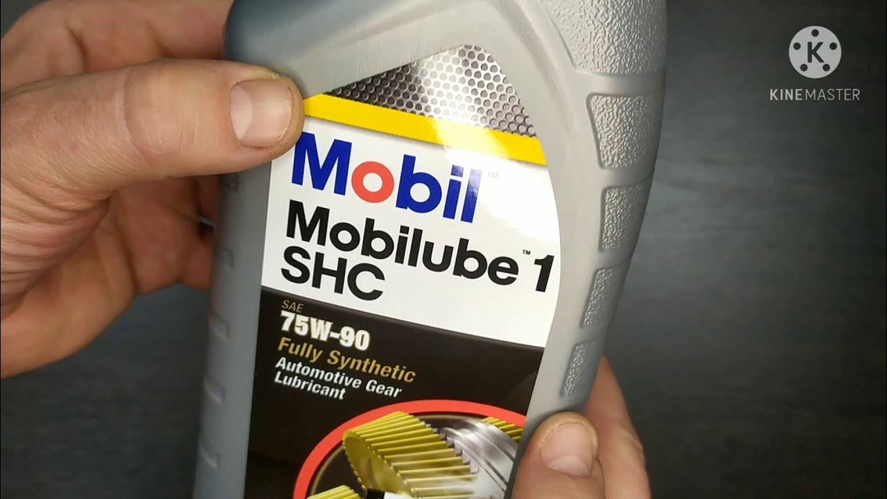 152659 MOBIL Трансмиссионное масло MOBIL MOBILUBE 1 SHC 75W90 1L - YouTube