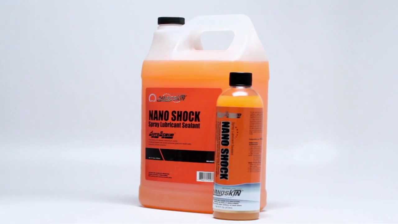 Nanoskin Nano Shock Hydrophobic Spray Wax & Sealant (GAL) - iRep