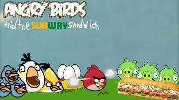 (J8P) Angry birds and the Subway Sandwich 🥖🥚🥚🥚