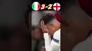 Italy (Vs) England | Euro (2020) Final | Full Penalty Shootout #Shorts