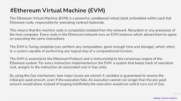 3  Ethereum Virtual Machine
