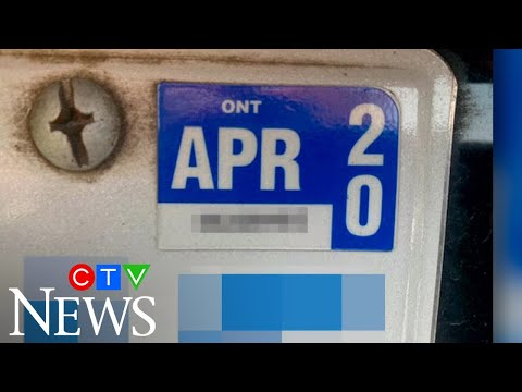 Ont. license plate sticker expired? Here's what you need to know