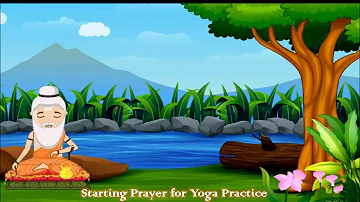 Starting Prayer Yoga  | Omkar Chanting | Yogen Chittasya Paden Vacha | Guru Bhrahma Guru Vishnu |