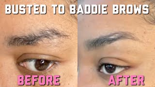 HOW TO: GROOM &amp; SHAPE YOUR OWN EYEBROWS AT HOME | BEGINNER FRIENDLY| EASY &amp; QUICK | GOLDENCHILDCHI