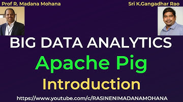 BIG DATA ANALYTICS: Apache Pig -  Introduction by Sri K. Gangadhar Rao