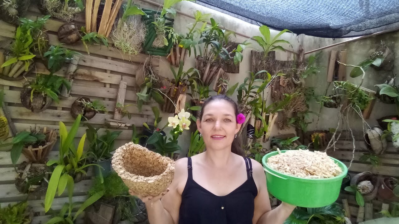 como fazer vaso de serragem muito fácil