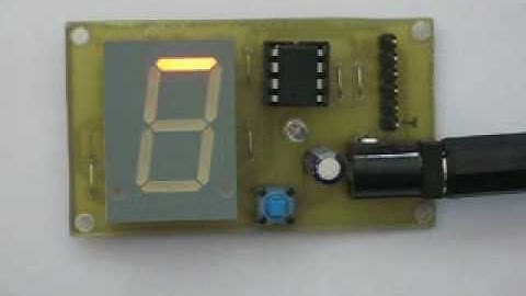 7 segment display application: snake