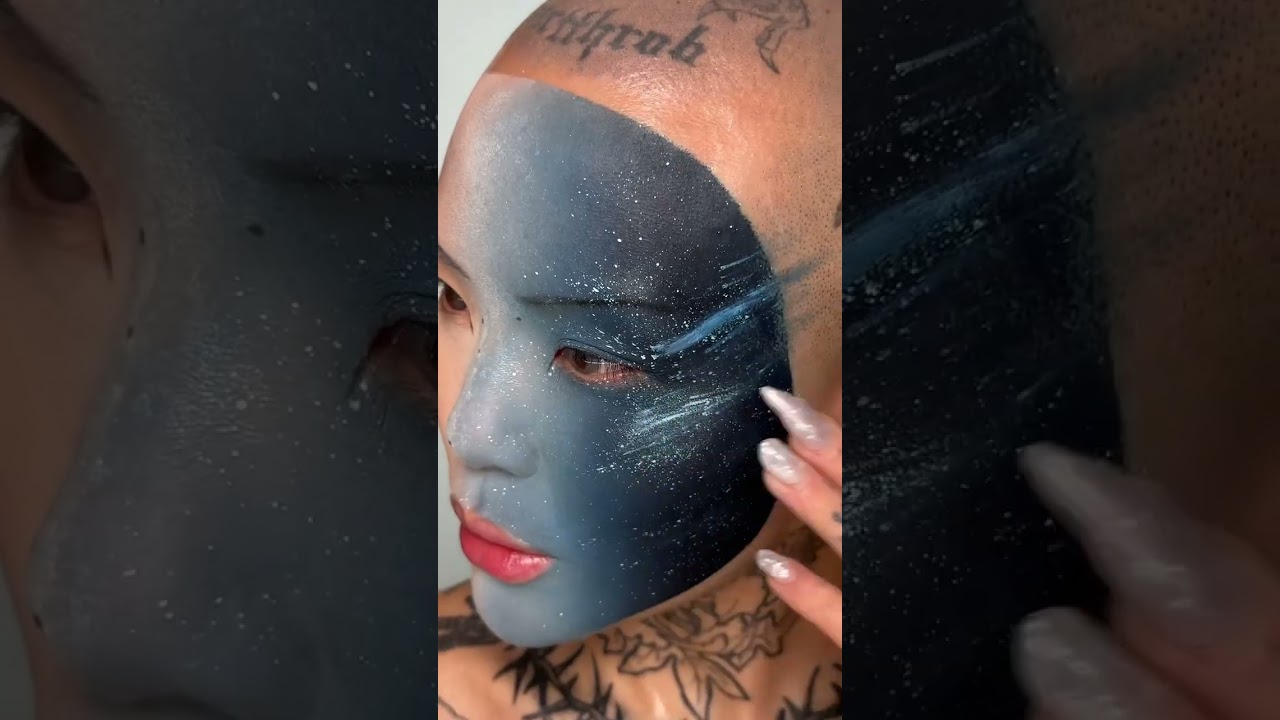 Midnight Sky face makeup~
