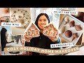 *holiday home makeover* DECORATING W/ BUDGET DIY DECOR! | gingerbread house, velvet ornaments