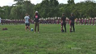 Music City 2025 hornline at Allentown