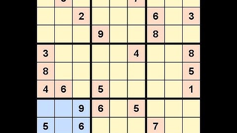 How to Solve Washington Times Sudoku Difficult March 22, 2021