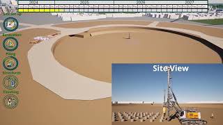Skyscraper 4D progress simulation