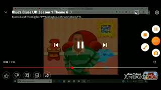 Blues Clues Uk Season 1 Themes (Episode List In Description)