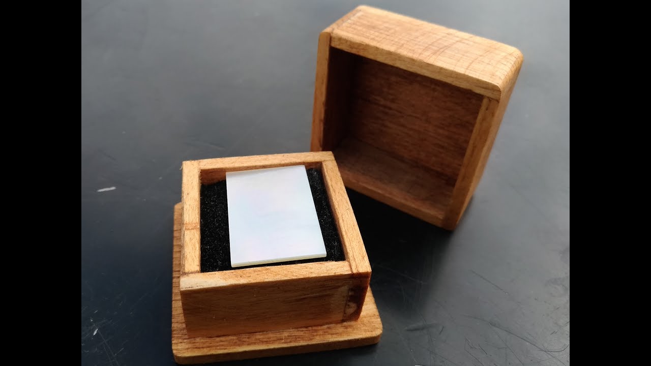 Making a wooden box from...a wooden box