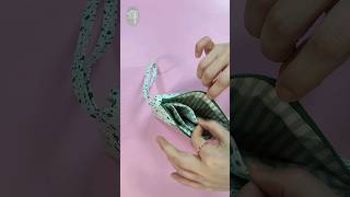 Quick and Easy sewing tips/ How to make a pouch with 3 pockets in one zipper #sewingtutorial