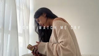 Don’t Watch Me Cry by Jorja Smith COVER