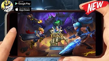 ELEMENTAL TITANS (ENG) 2022 New-Online 3D Idle-Arena Game Android-Gameplay