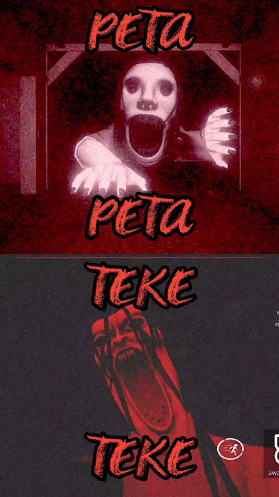 PETA PETA vs TEKE TEKE - Jumpscares Compared (Sit in Room, Not Hidden) ROBLOX Horror Games