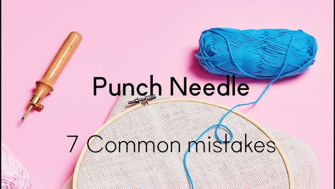 How to Use Ultra-Punch Needle To Create Your Punch Needle Embroidery  Project, Tutorial 