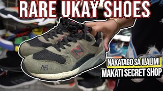 RARE UKAY SHOES SECRET SHOP MAKATI!