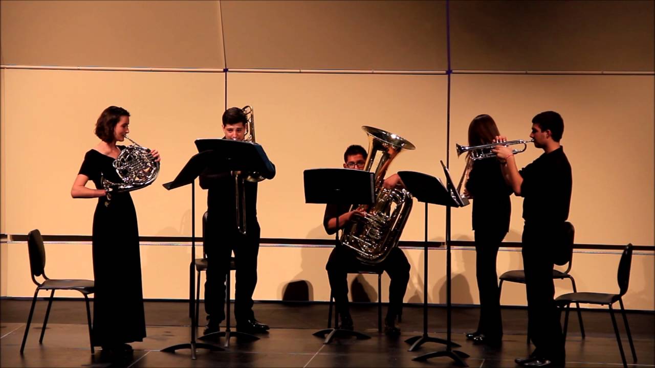 Amazing Grace (arr.  Luther Henderson, Canadian Brass) ~ SMHS Brass Quintet
