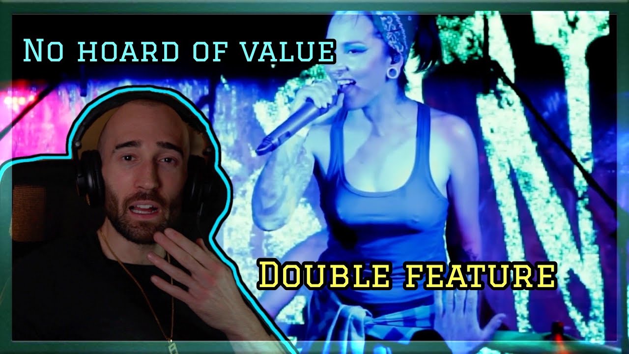 JINJER - NO HOARD OF VALUE || DOUBLE FEATURE || [RAPPER REACTION]