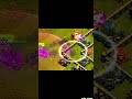 Town Hall Destruction Clash of Clans Highlights shorts 