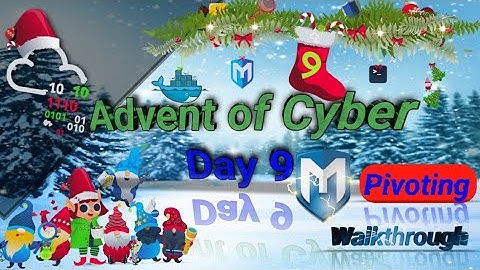 TryHackMe! Advent of Cyber 2022 day 9 [ Pivoting ] | walkthrough video #tryhackme #aoc4 #aoc2022