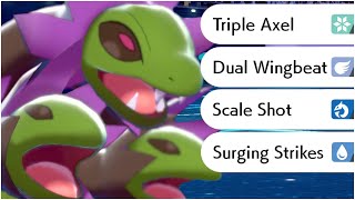 FULL POKEMON MULTI HITTING MOVES TEAM! - Triple Axel, Scale Shot, Dual Wingbeat, Surging Strikes
