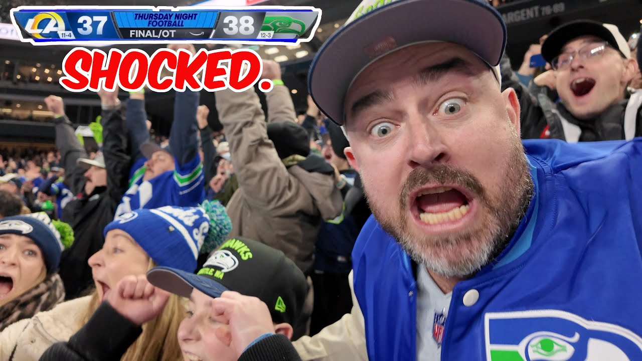 My first ever Seahawks game was one of their greatest comebacks of all time. VOICE GONE FOR 2 WEEKS!