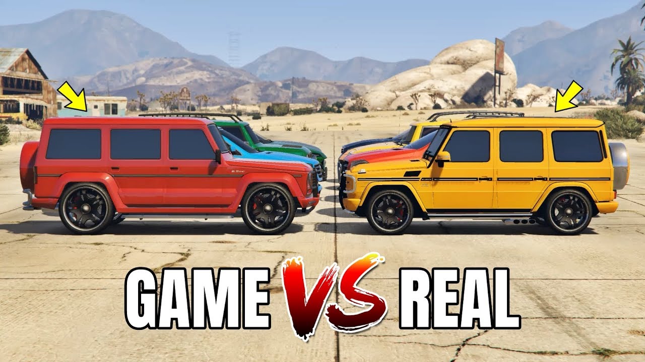 GTA 5 ONLINE GTA 5 CARS VS REAL LIFE CARS PART 06 (WHICH IS FASTEST