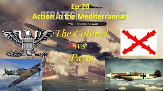 Strategic Command WWII World at War vs Pavia Ep 20 All the Action is in the Med